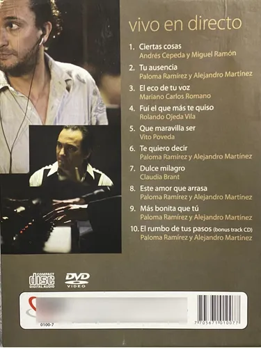 Andrés Cepeda - Vivo En Directo (Usado)