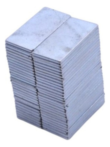 10 Imanes De Neodimio 20x10x1 Mm Rectangular Ultra Potente