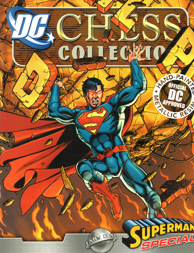 Apenas A Revista Dc Chess Collection Superman Special - 16 Páginas Em Inglês - Editora Eaglemoss - Formato 22 X 28 - Capa Mole - 2013 - Bonellihq Cx343 Abr24