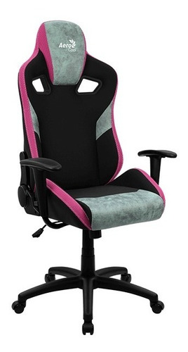 Silla Gamer Aerocool Count Teal Green