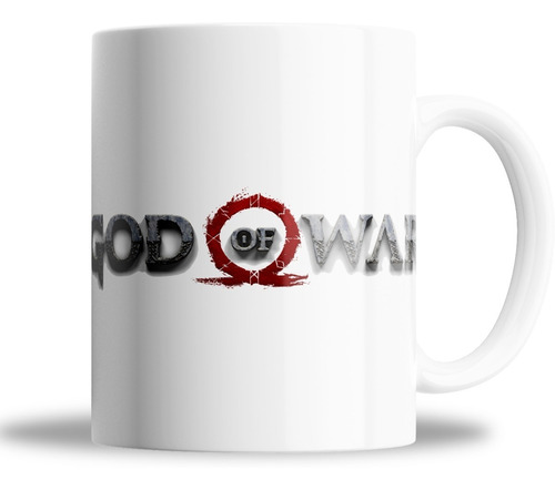 Taza God Of War Logo -videojuegos