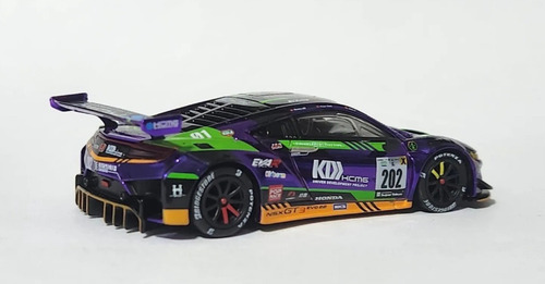 Miniatura Pop Race Eva Rt Test Type-01 Honda Nsx Gt3