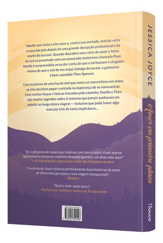 Amor Em Primeiro Plano: N/a, De Joyce, Jessica. Não Possui, Vol. 1. Editorial Editora Rocco, Capa Mole, Edição 1 Em Português, 2024