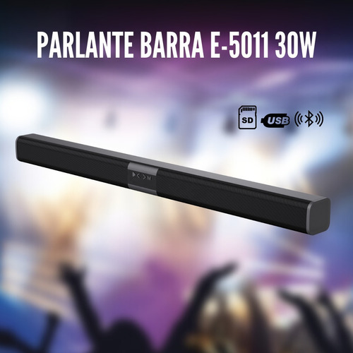 Barra Sonido  Bluetooth/ Usb/aux/ Bateria/ 80 Cm 