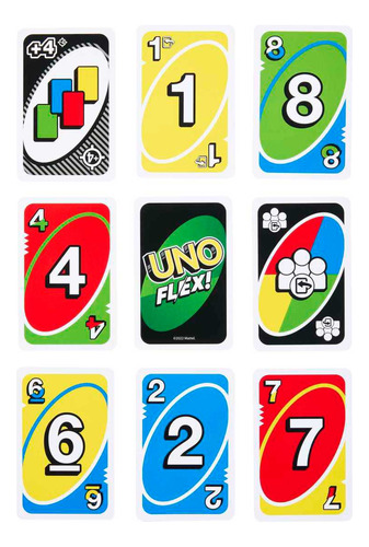 Uno Juego De Cartas Flex