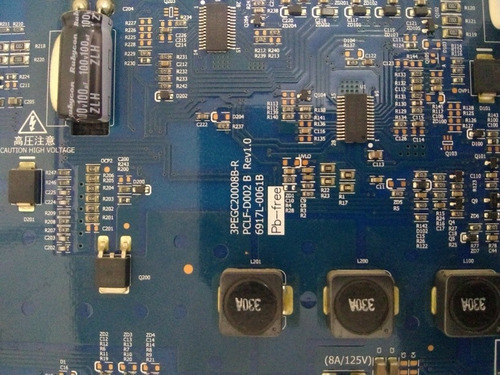 Imagen 2 de 5 de Tarjeta Driver Tv LG 42lv3500 / 6917l-0061b