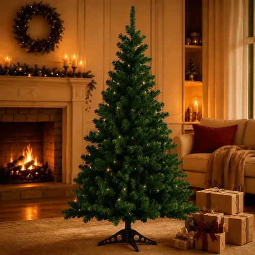 Arvore De Natal Tradicional 150 220 Galhos Pinheir...