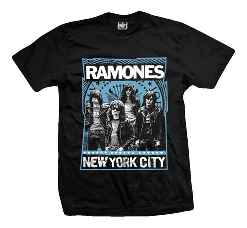 Remera Ramones New York City Excelente Calidad 