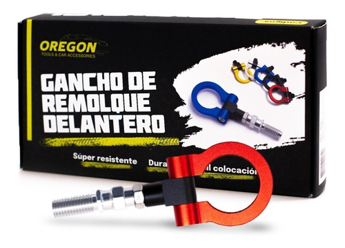 Gancho Remolque Tow Hook Universal Plegable Tuning Aluminio