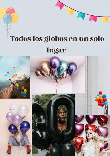 Globo De Globologia 260t Surtidos X 100 Un Full