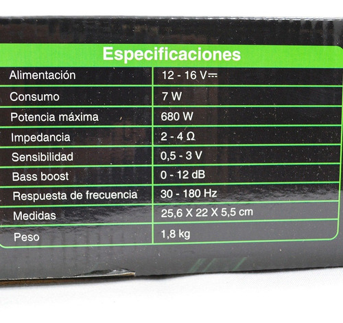 Imagen 4 de 6 de Amplificador De Audio 2 Canales De 340w Clase D Dxr 010-157