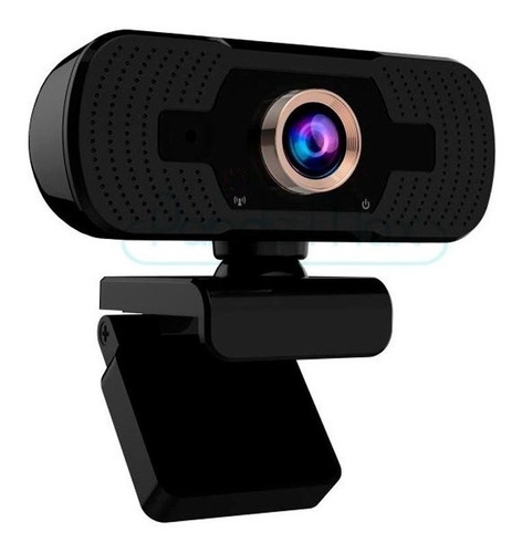 Webcam 1080p Hd Câmera Computador Filmagem Foto Cor Preto