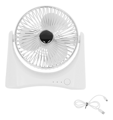 Mini Ventilador De Escritorio Con Carga Usb Y Refrigeración