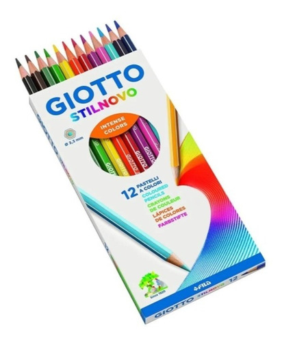 Lapices De Colores Giotto Stilnovo X12 Colores Mp Adrogue