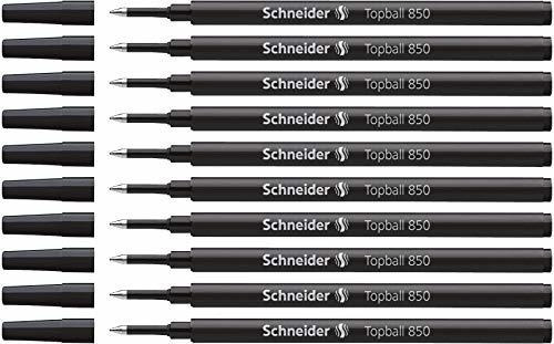 Recambio De Rollerball Schneider Topball 850, Negro, Caja De