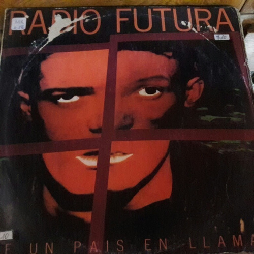 Vinilo Radio Futura De Un Pais En Llamas Dd Bi3