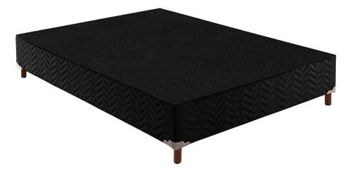 Box Universal Para Cama 190x080x15 Negro