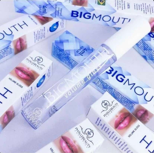 Imagen 3 de 3 de Labial Volumen Gloss Incoloro Voluminizador Maquillaje