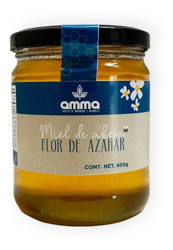 Miel Pura De Abeja Flor De Azahar 590g Virgen Naranjo