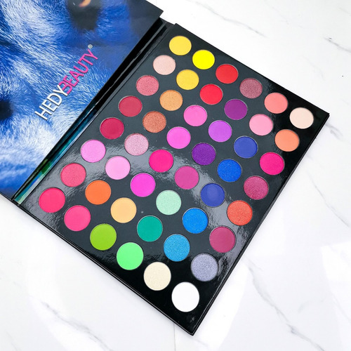 Paleta Sombra Lobo Hedy Beauty 48 Tonos
