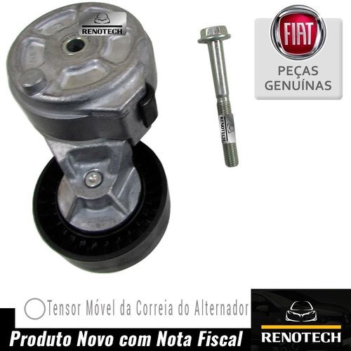 Imagem 3 de 10 de Tensor Movel Correia Alternador Cronos 1.0 1.3 12v 55267954