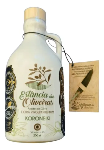 Azeite Extra Virgem Estância Das Oliveiras Koroneiki 250ml