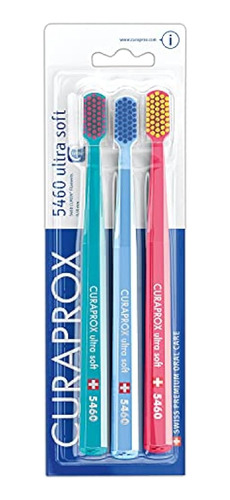 Curaprox 5460 Ultra Soft Toothbrush Trio Pack