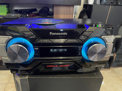 Minicomponente Panasonic Sa-akx800 Usado Negro 2200 W (Usado)