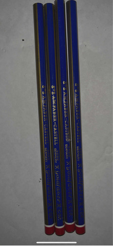 Lápiz A W Faber Castell 4080 Goldfaber De Colección X 4