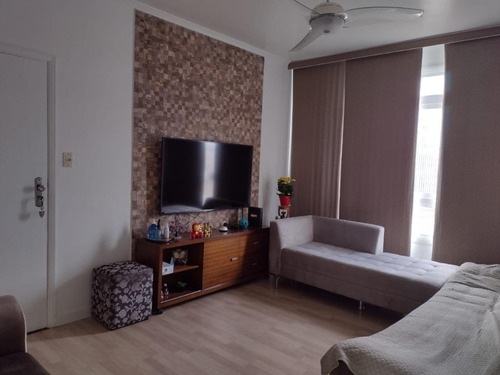 Imagem 1 de 7 de Apartamento Em Boqueirão, Santos/sp De 101m² 2 Quartos À Venda Por R$ 360.000,00 - Ap847267-s