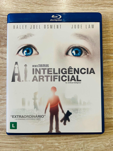 Blu-ray A.i. Inteligência Artificial Edição Nacional Dublado