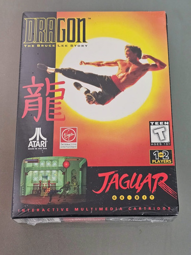 Sellado De Fabrica Dragon Atari Jaguar Juego Original