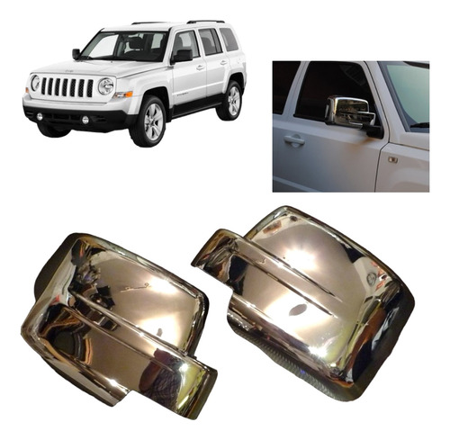 Cubre Espejos Jeep Patriot 2007 2008 2009 2010 2011 2012 2013 2014 2015 2016 2017 2018 Calidad Superior