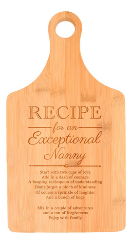 Dia Madre Regalo Para Nanny 'receta Un Excepcional Nanny'