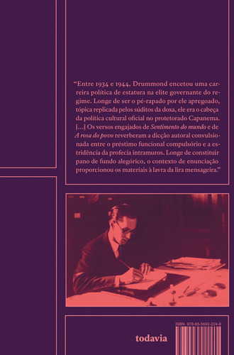 Lira mensageira: Drummond e o grupo modernista mineiro, de Miceli, Sérgio. Editorial Editora Todavia, capa mole em português, 2022