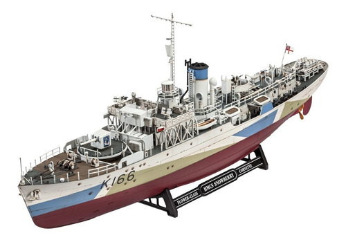 Revell Flower Class Corvette Hmcs Snowberry 1/144 05132
