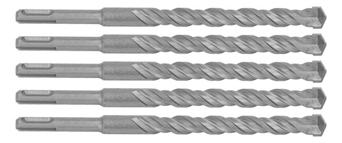 Broca En Espiral De 2 Ranuras, 5 Unidades, Brocas De Impacto