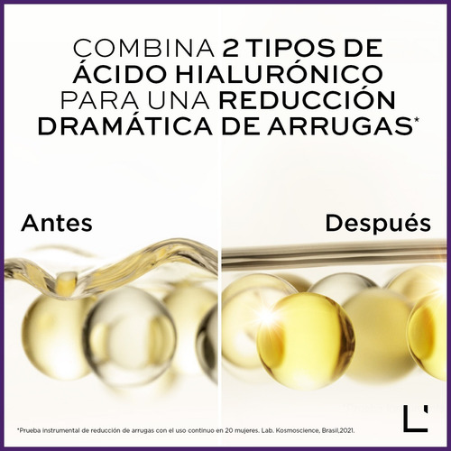 Imagen 5 de 7 de Hyaluronic Complex* 3% Suero Facial - L'bel