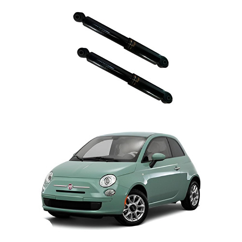 Par Amortecedor Traseiro Ld/le - Fiat 500 1.4 2012/ Amd0144