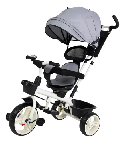 Triciclo Para Bebé Con Asiento Giratorio Carriola Ajustable