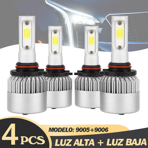 Para Cadillac 8000lm Luz Alta Y Baja Kit Faros Auto Led