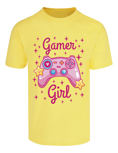 Playera Diseño Gamer Girl - Regalo De Cumpleaños