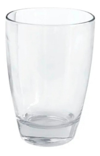 Set X 12 Vasos De Vidrio Pampa Agua Jugo Durax 400 Ml