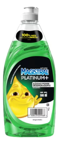 Magistral Platinium Plus Limón Botella X 500 Ml
