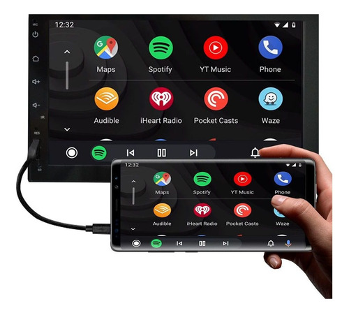 Central Multimídia H-tech Ht-3019 2din Android Mp3 Mp4 Mp5