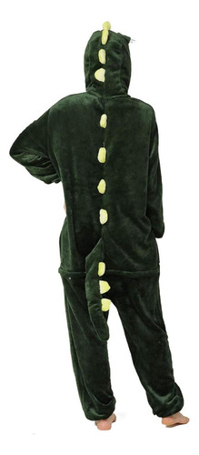 Pijama Enterito Con Capucha Cocodrilo Niños Y Adultos