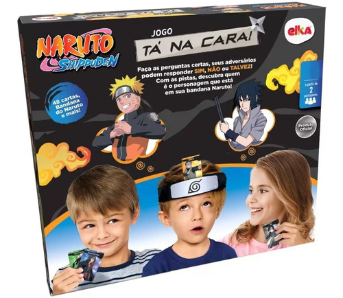 Jogo Tá Na Cara Naruto Shippuden - Elka