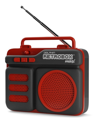 Radio Am Fm Retrobox Mini Recargable Portatil Rtx-10