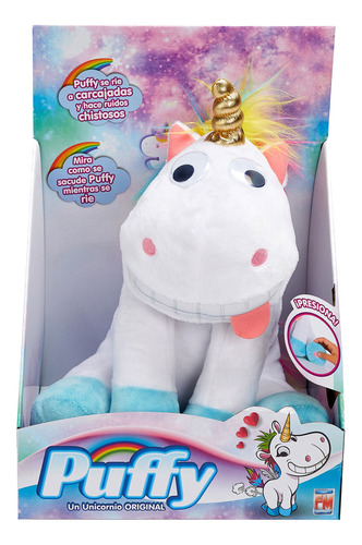 Peluche De Unicornio Puffy Original Fotorama