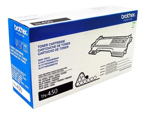 Toner Brother Tn 450 Original